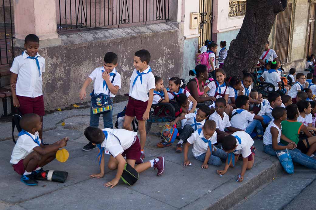 School children, Santiago de Cuba