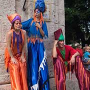 Street performers, old Havana