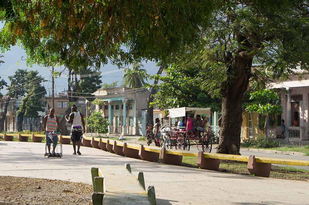 Quiet park, Santiago de Cuba