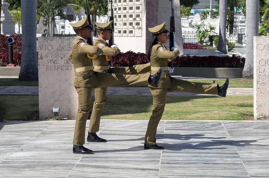 Changing of the Guard, Santa Ifigenia