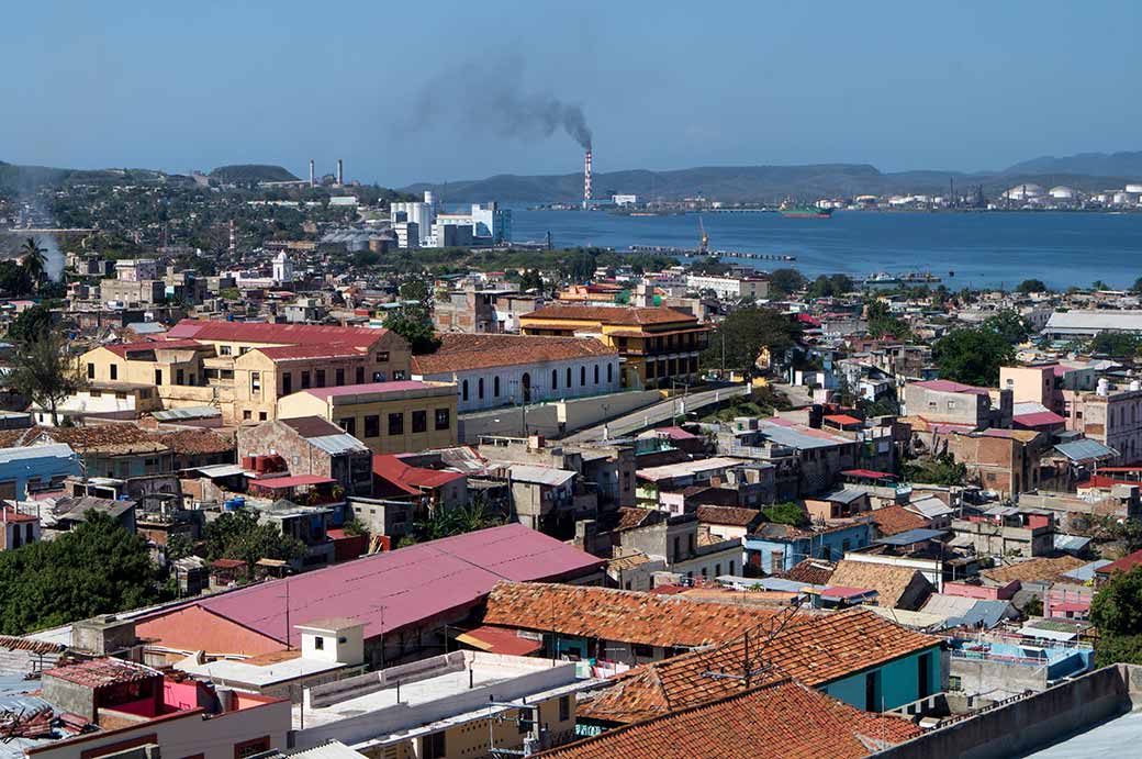 View from Santiago de Cuba Cathedral