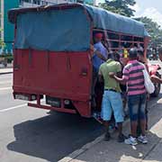 Public bus, Santiago de Cuba