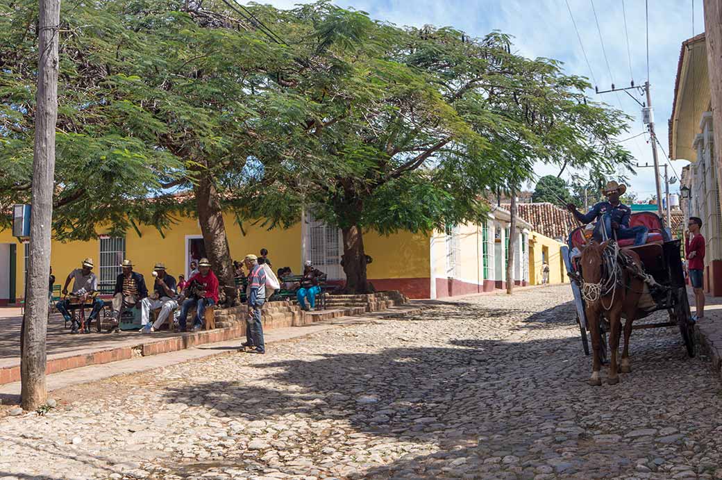 Small square, Trinidad