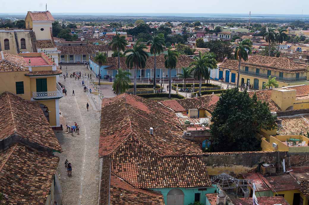 View from St. Francis tower, Trinidad