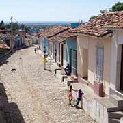 Cobbled street, Trinidad