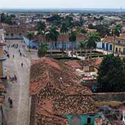 View from St. Francis tower, Trinidad