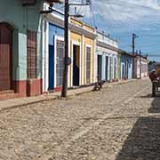 Cobbled street, Trinidad