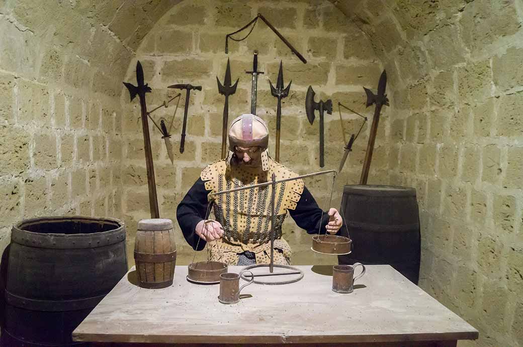 Display of soldier, Kyrenia Castle