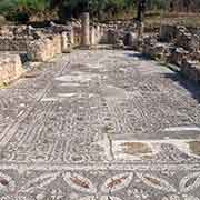 Mosaic floor, Basilica of Agia Triada