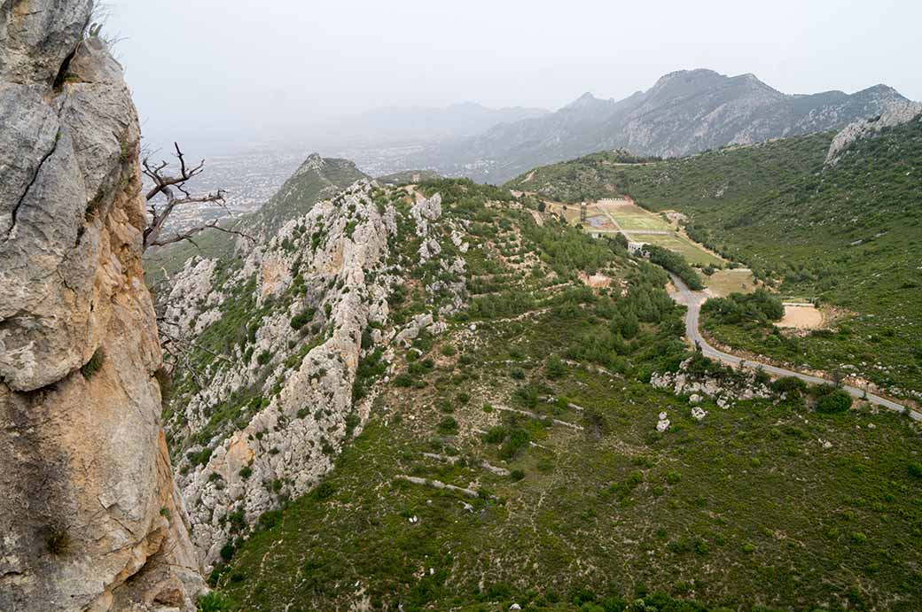 View from Saint Hilarion Castle