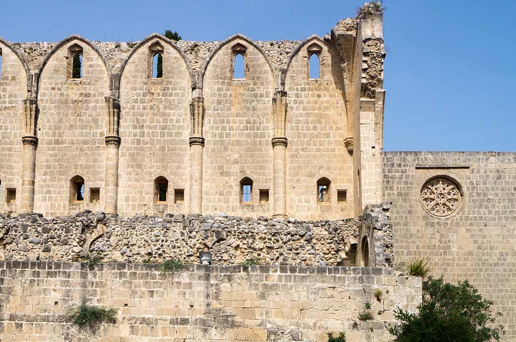 Bellapais Abbey ruin