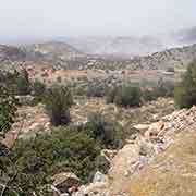 View from Beş Parmaklar road