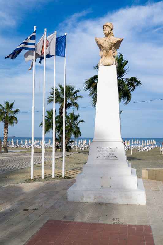 Zeno of Kition bust, Larnaca