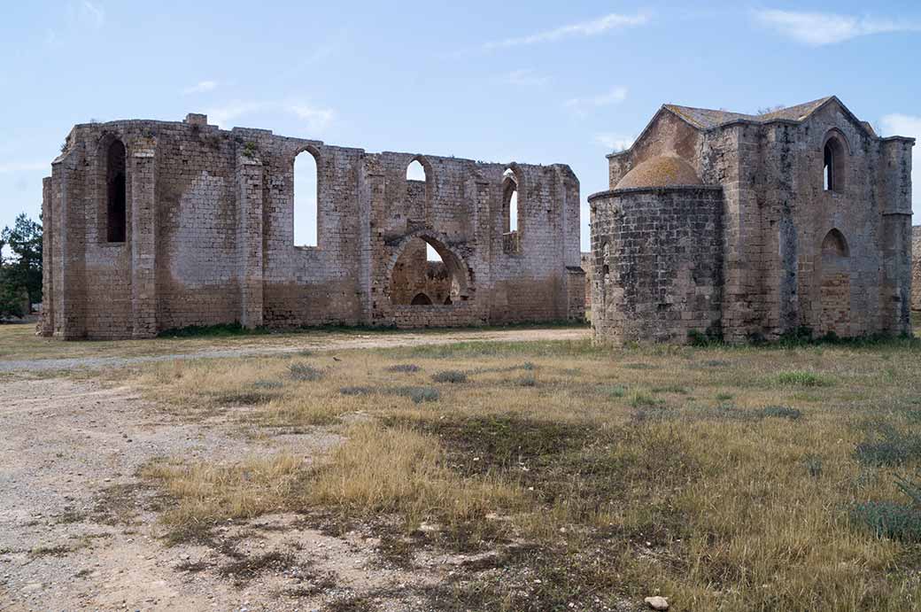 Armenian  and Carmelites churches