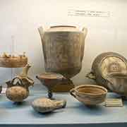 Decorated pottery, Cyprus Museum