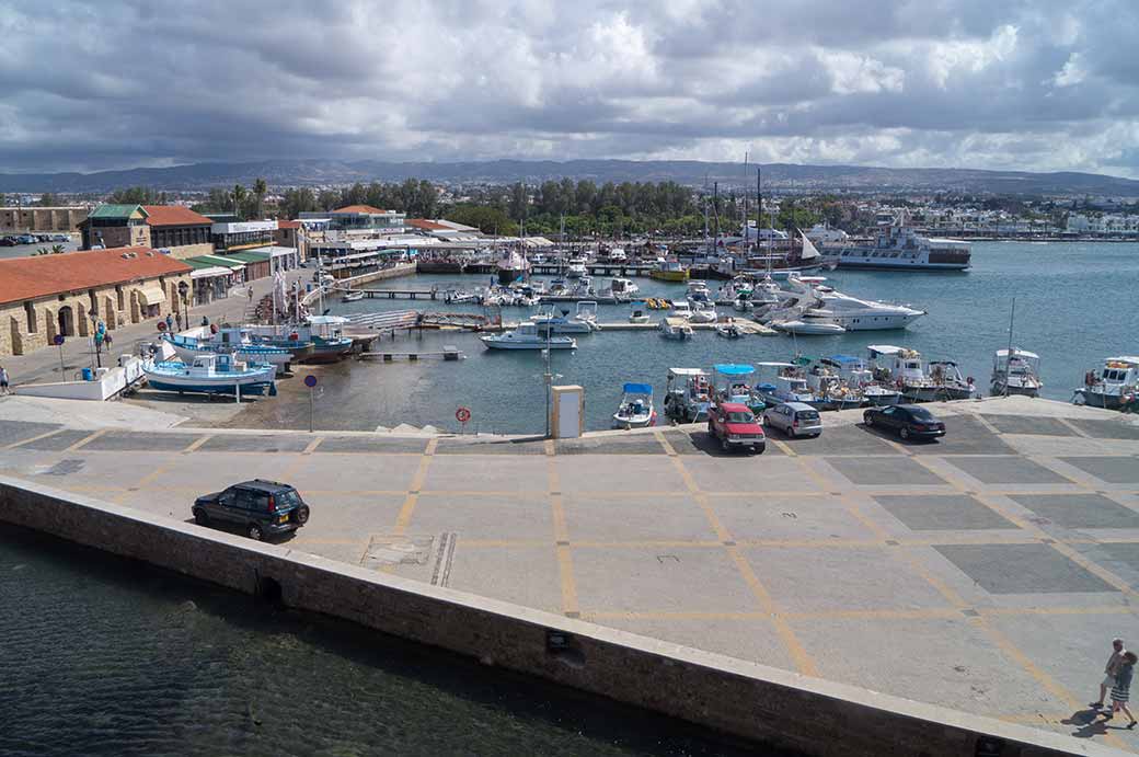 View from Paphos Castle