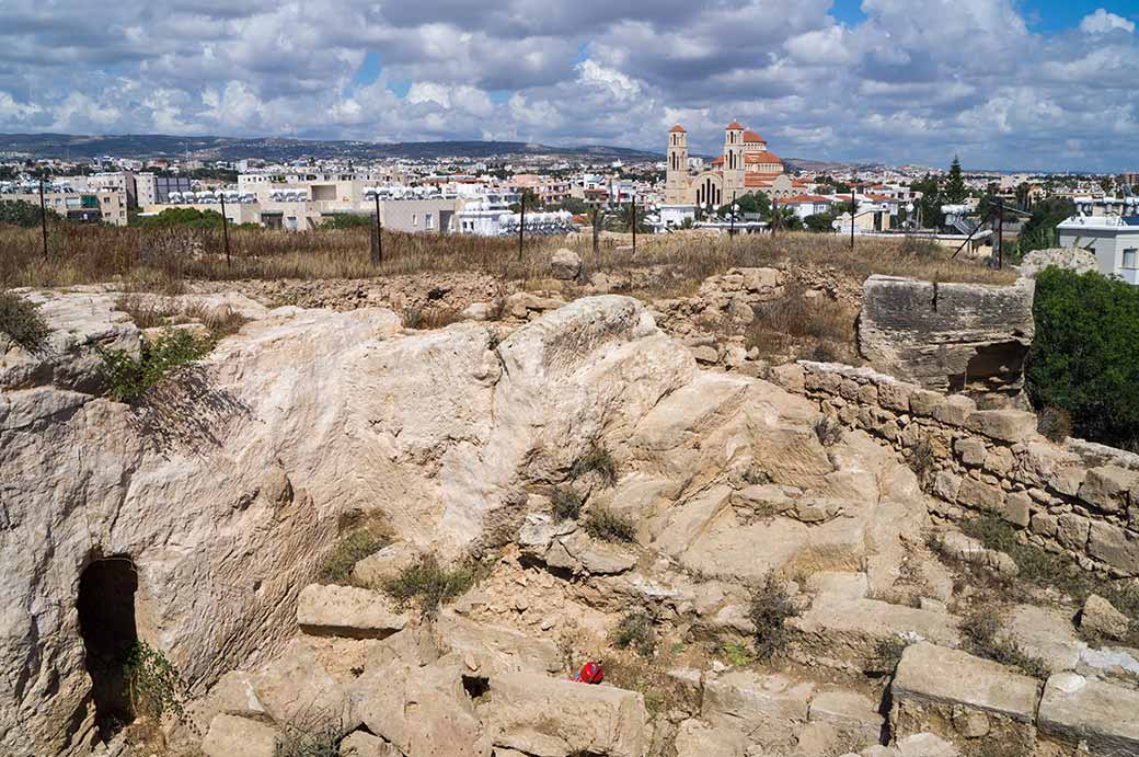 View from Agios Lambrianos, Paphos