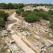 View from the theatre, Salamis