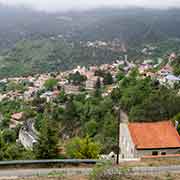 View of Pedoulas from Holy Cross