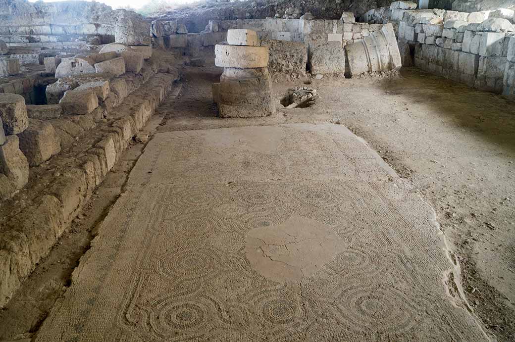 Mosaics, Basilica of St. Auxibius, Soli