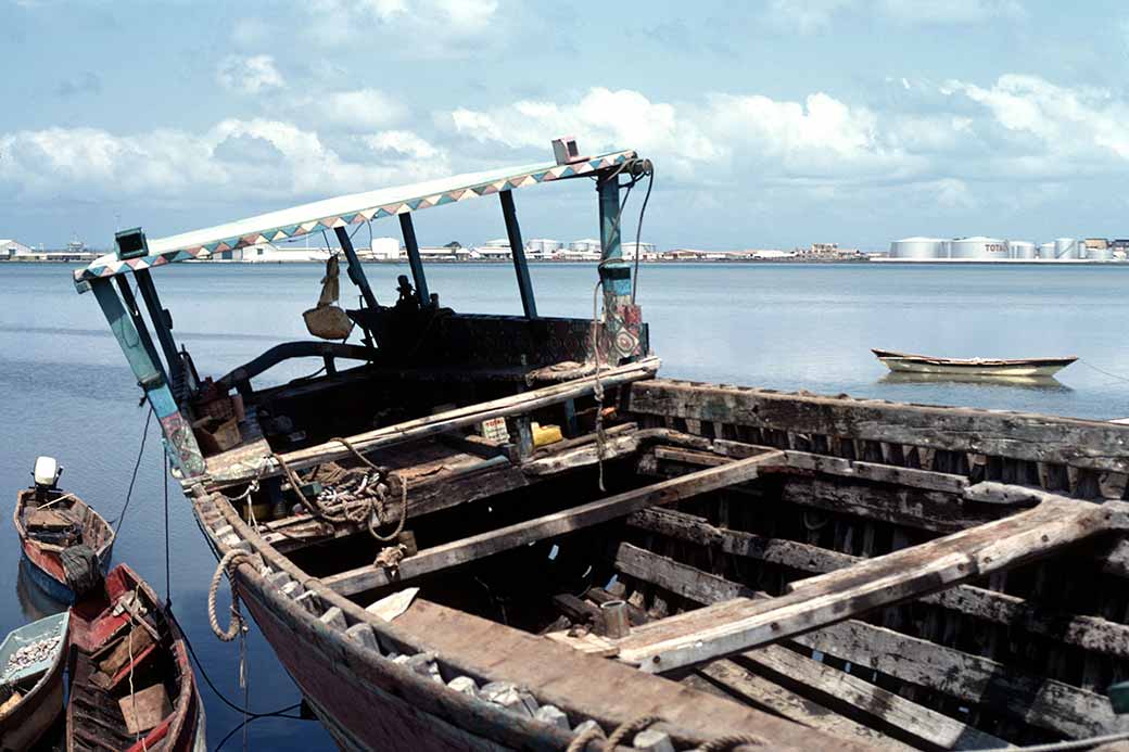 Across the harbour