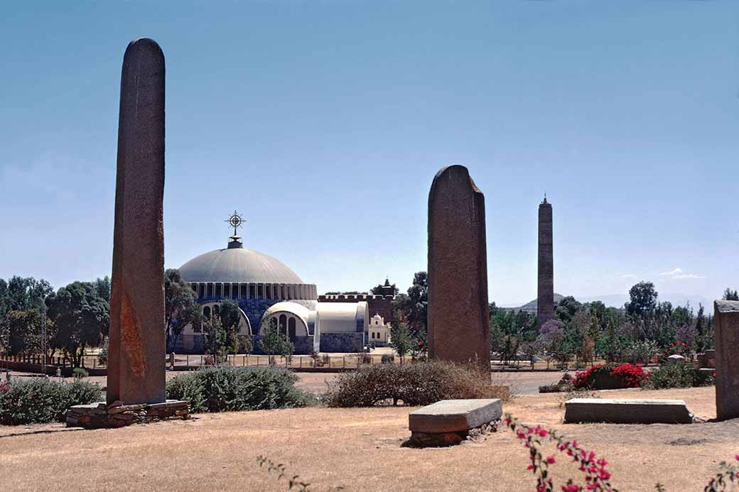 View to St. Mary of Zion