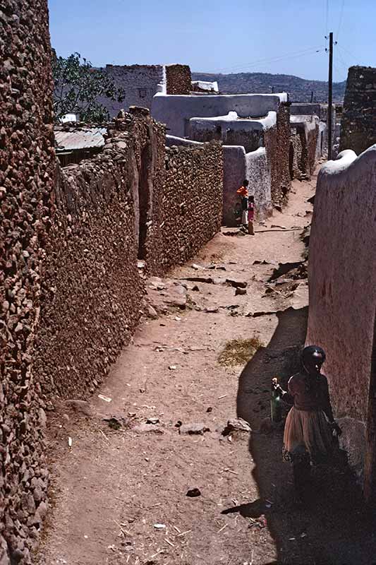 Narrow street, old town