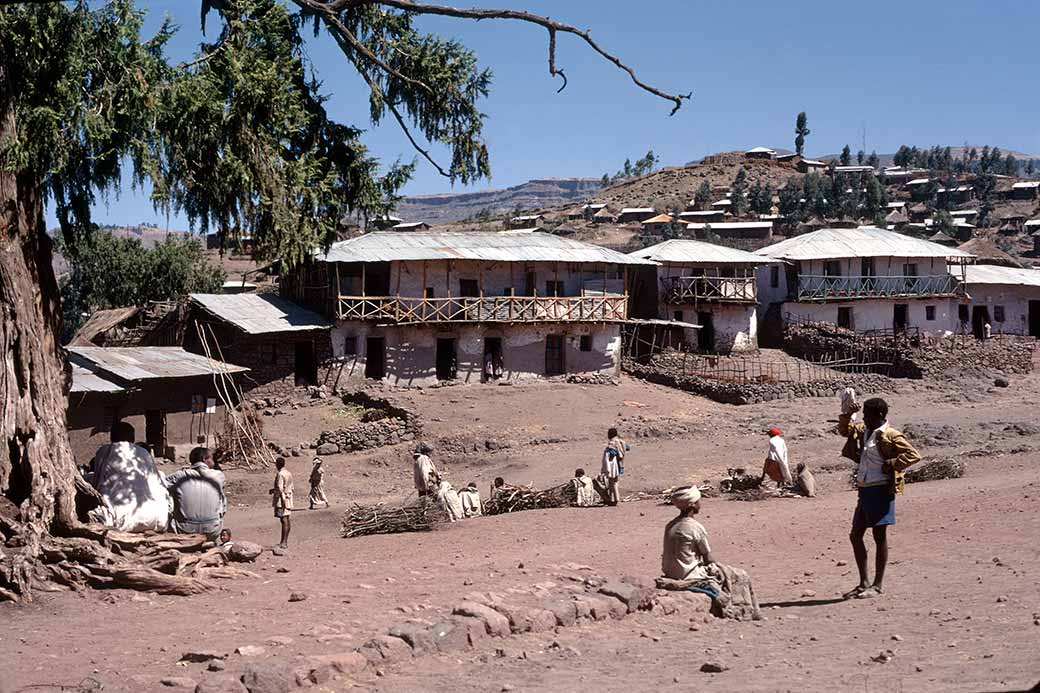 Lalibela town centre