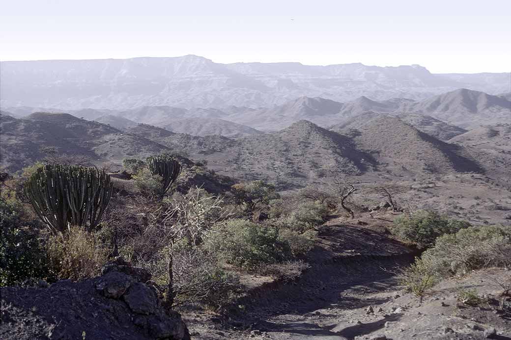 View near Lalibela