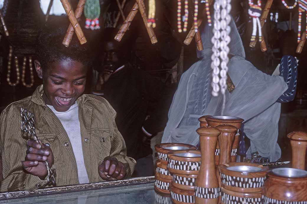 Souvenir selling