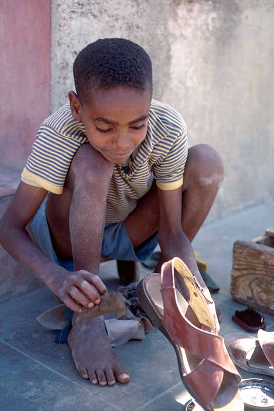 Shoeshine boy