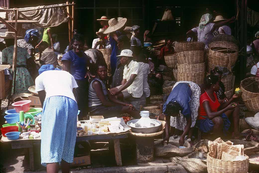 Market scene