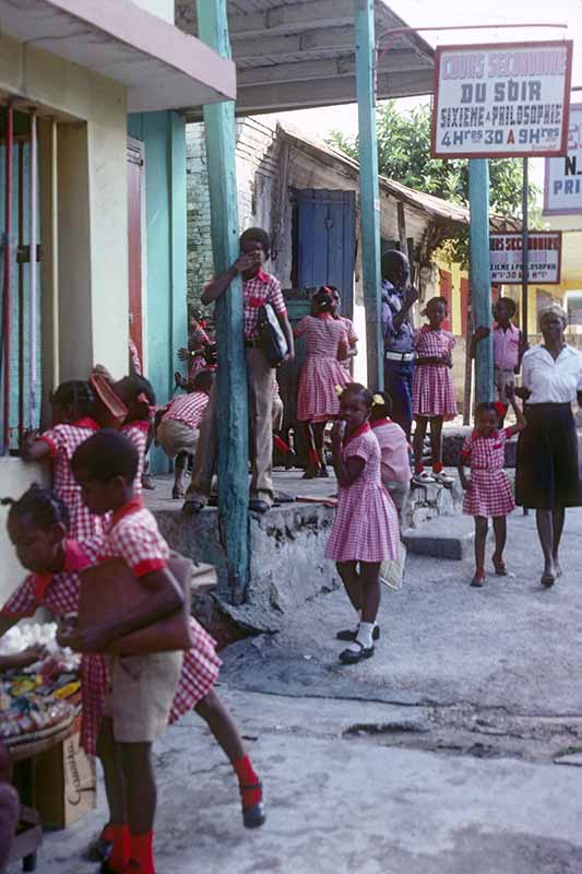 School children