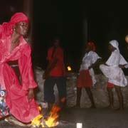 Priestess at the fire