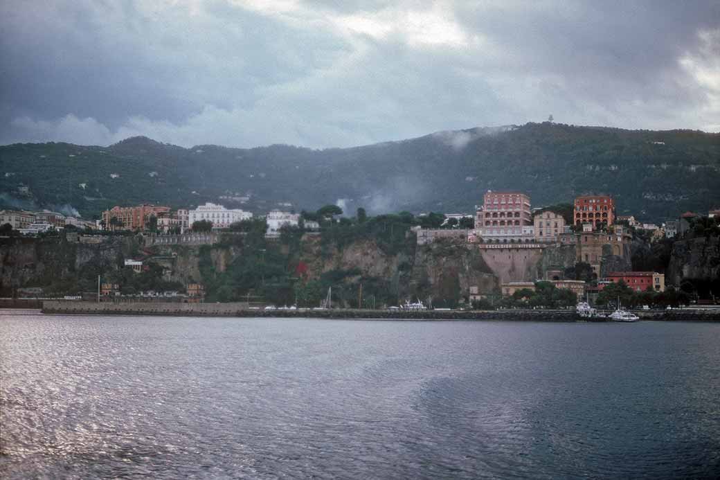 Arrival in Capri