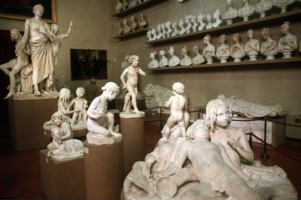 Statues by Bartolini