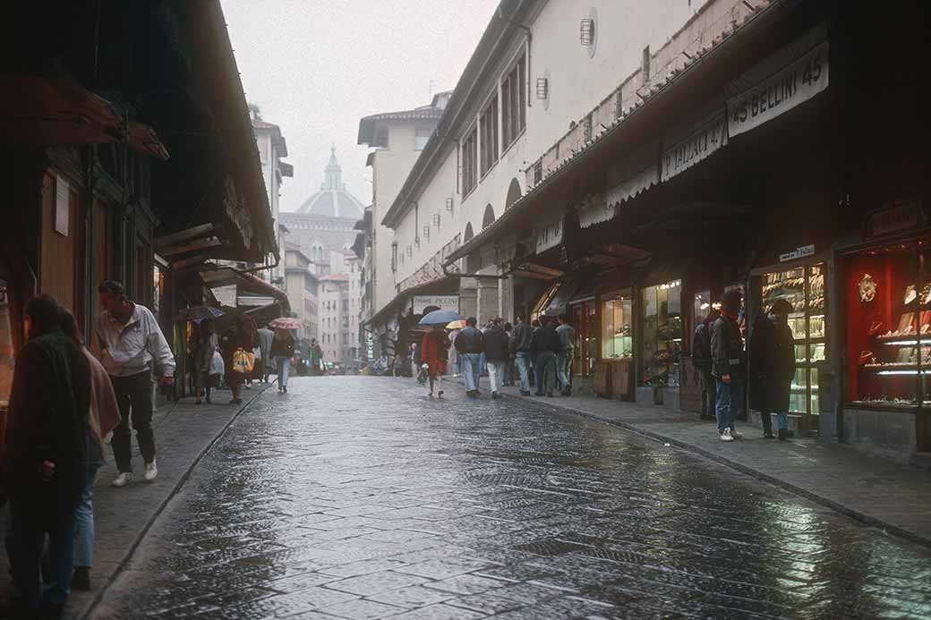 On the Ponte Vecchio