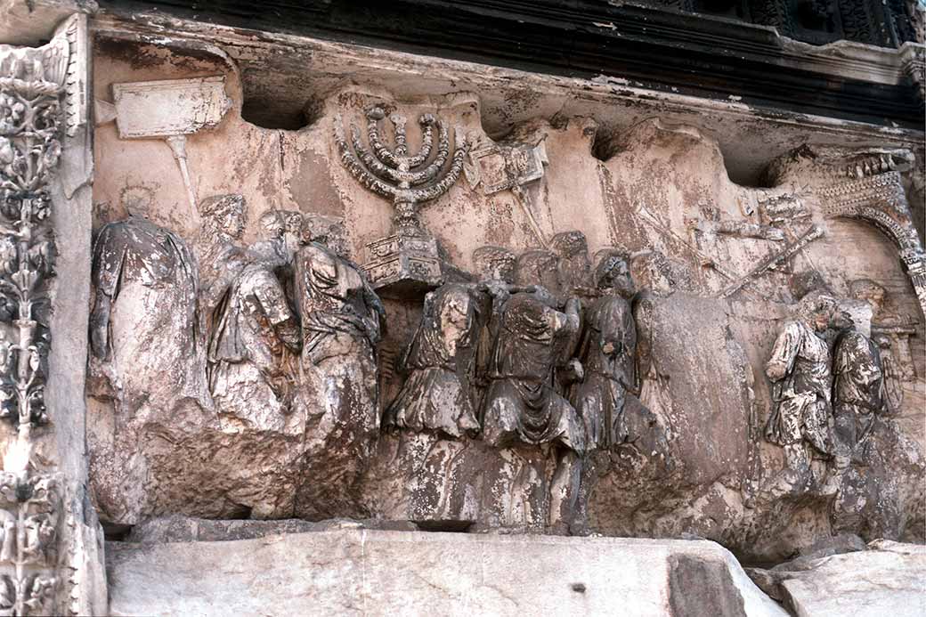 Basrelief, Arch of Titus