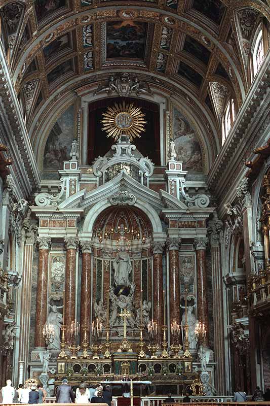 Altar Gesù Nuovo church