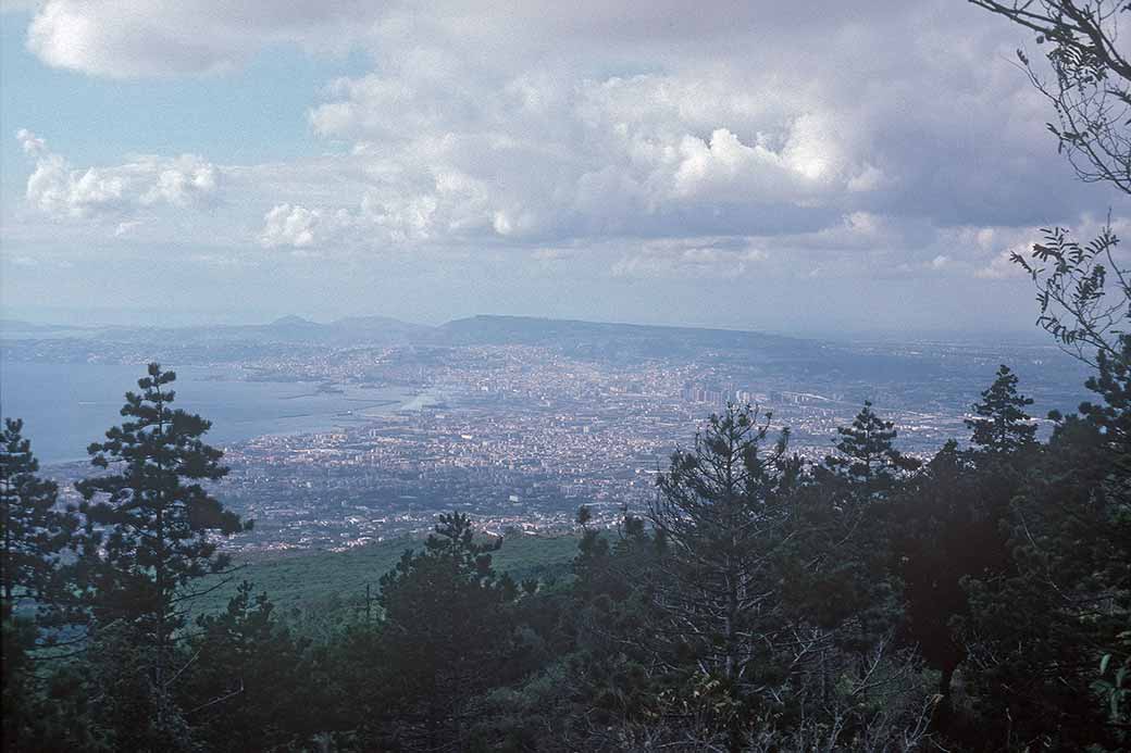 Naples from Vesuvius