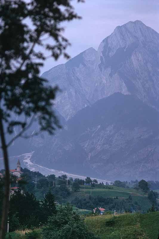 Dolomite mountains