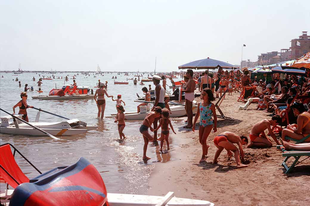 Rimini beach