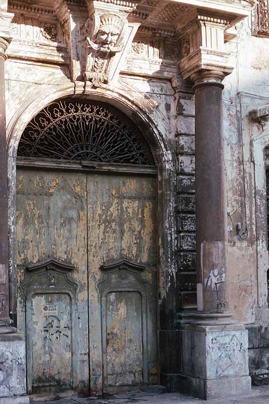 Old palace door