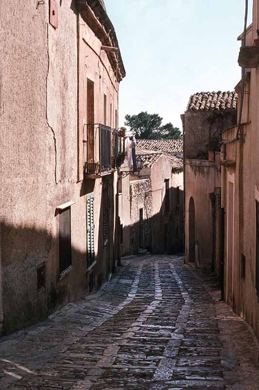 Narrow street in Erice