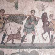 Pig hunt mosaic