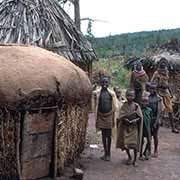 In a Turkana village