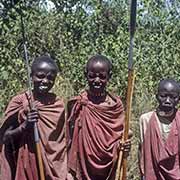 Young Maasai herdboys