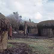 Maasai huts