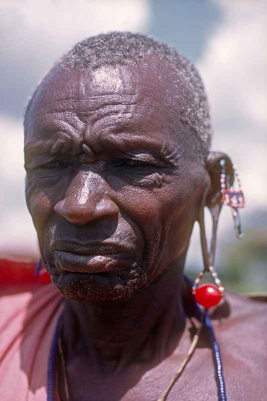 Maasai man