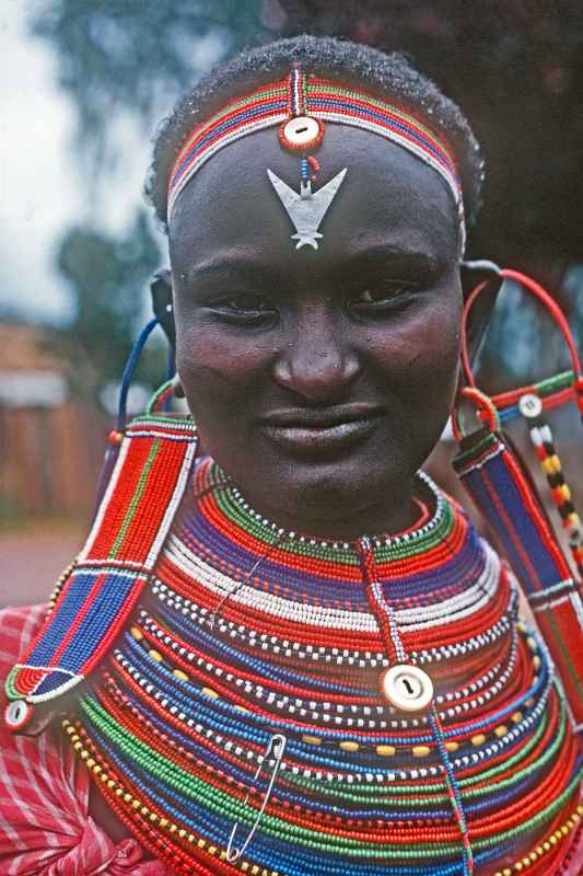 Samburu woman, Maralal